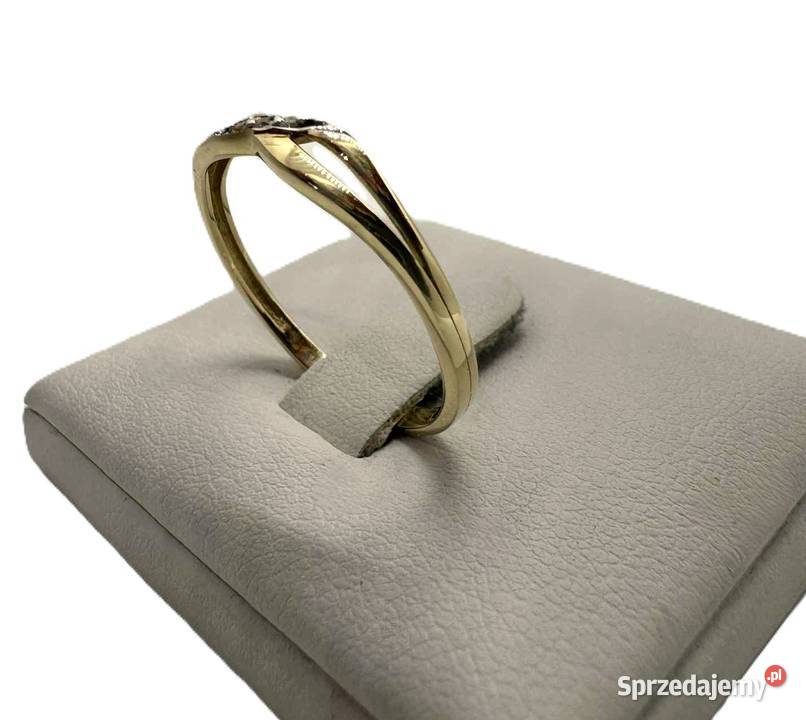 Złoty Pierścionek pr 585 124g R19 Elbląg