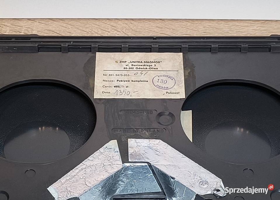 Góra obudowy z pokrywą magnetofon ZK145 Unitra Gdańsk