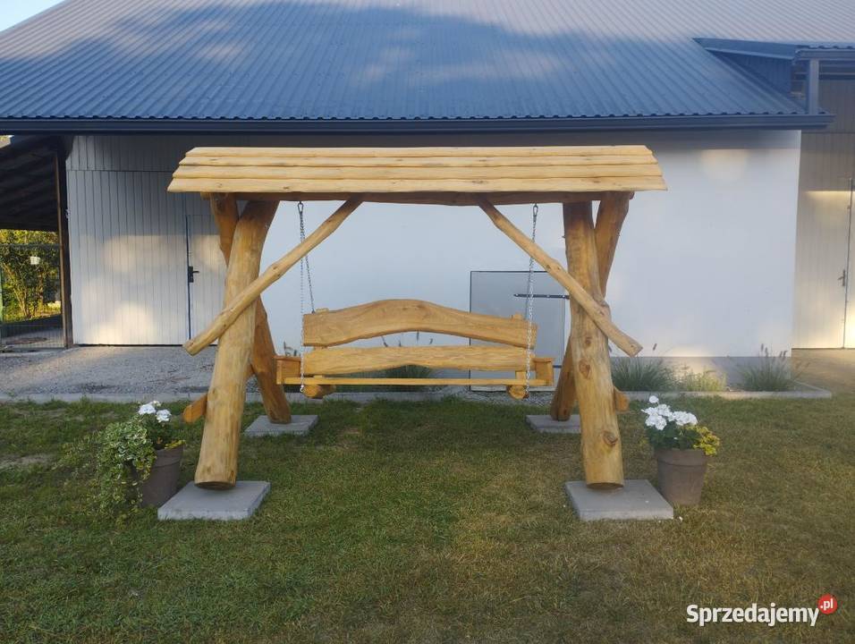 Huśtawka Ogrodowa Meble Ogrodowe Super masywne Zawiercie