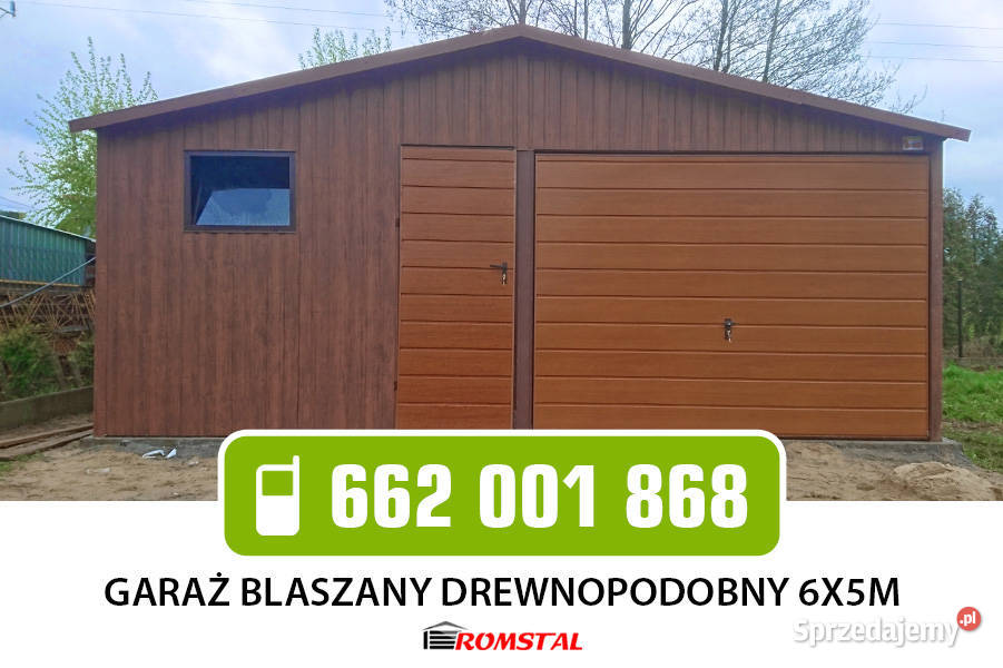 ORZECH Garaż Blaszany Garaże Blaszane Ostrowiec Świętokrzyski