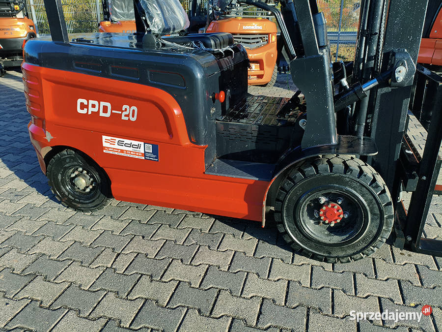 Wózek widłowy elektryczny Terramax CPD20 2 t Kęty