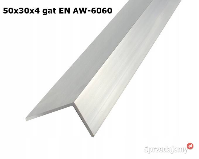 Kątownik aluminiowy alu 50x30x4 aluminium gat wielkopolskie Szamotuły