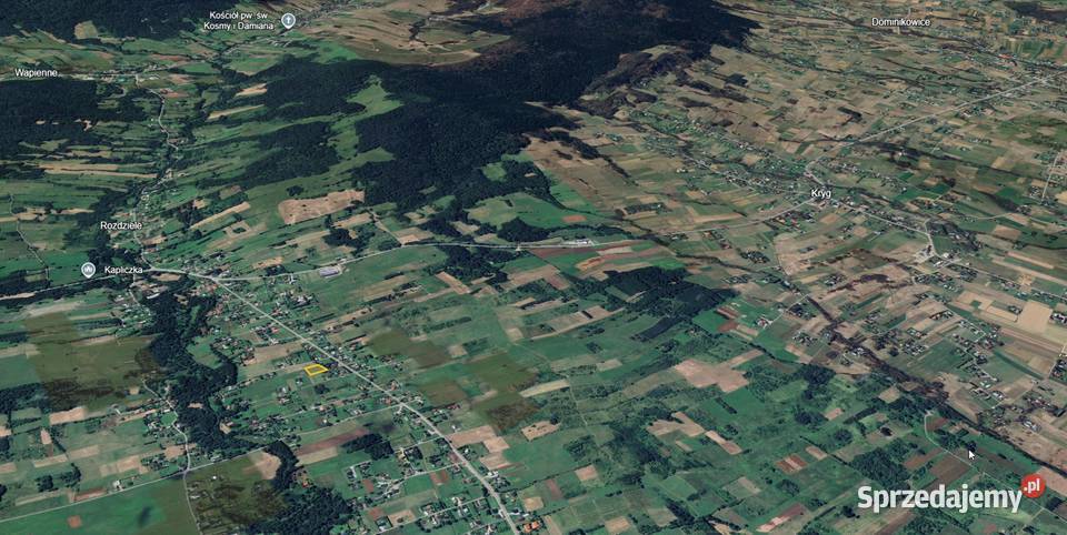 Działka budowlana 21 arów Gorlice Lipinki sprzedam
