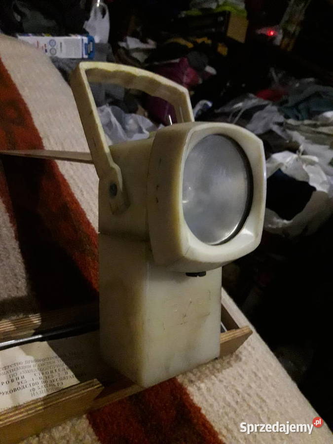 Lampa kolejowa PKP z czasów PRL DO MUZEUM KOLEII Warszawa