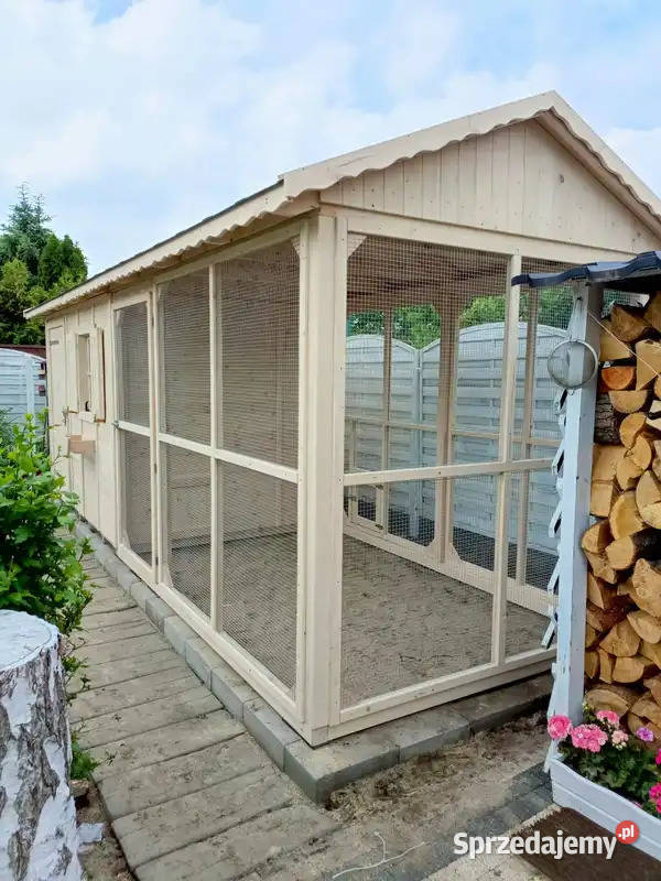 KURNIK KLATKA Z WYBIEGIEM ROZMIAR 6x2 m śląskie Parzymiechy