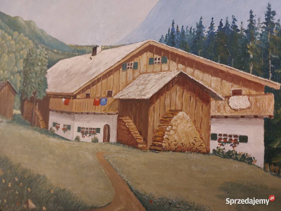 Obraz olejny podkarpackie Łańcut