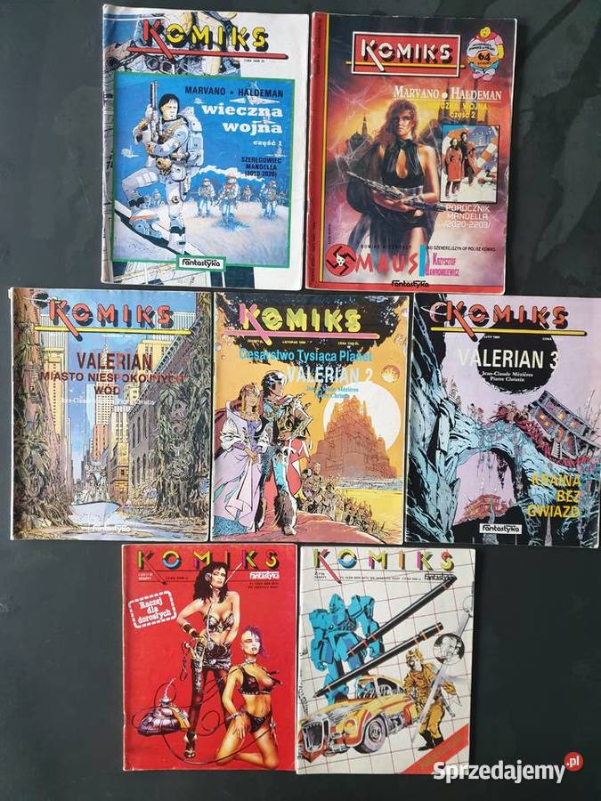 Komiks Fantastyka 25 komiksów różne numery Gdynia