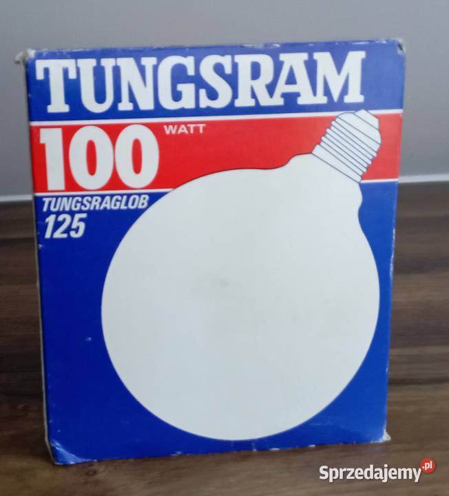 Tungsram 100W Tungsraglob 125 gwint E27 Zbylitowska Góra sprzedam