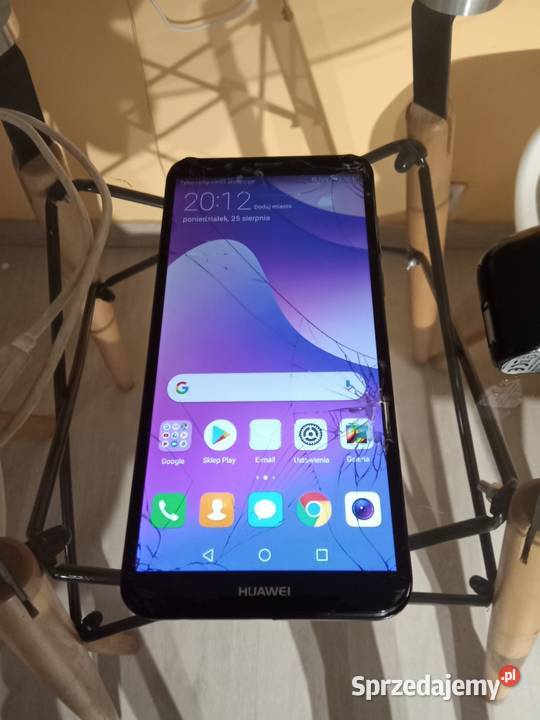 Sprzedam Uszkodzonego Huawei Y7 Prime 2018 sprzedam