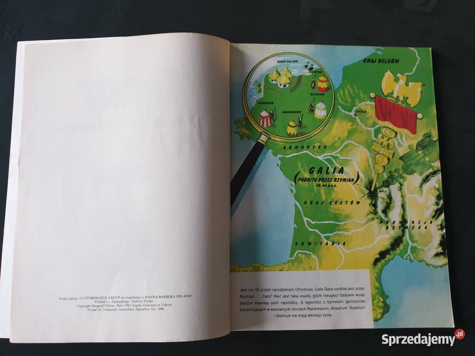 Asterix 8 komiksów pierwsze wydania Gdynia