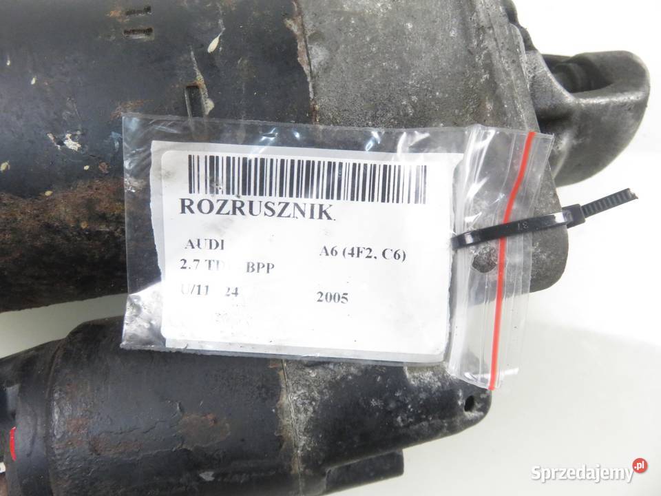 ROZRUSZNIK AUDI A6 C6 27 TDI 0001109258 osobowe