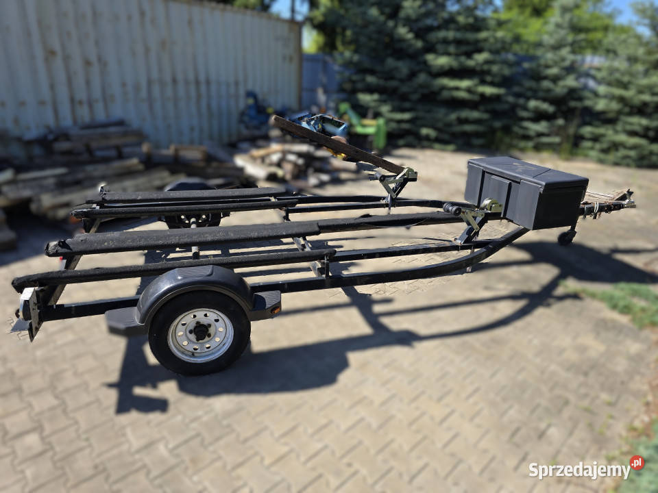 Przyczepka samochodowa na 2 skutery wodne SAM Rudolfowo sprzedam