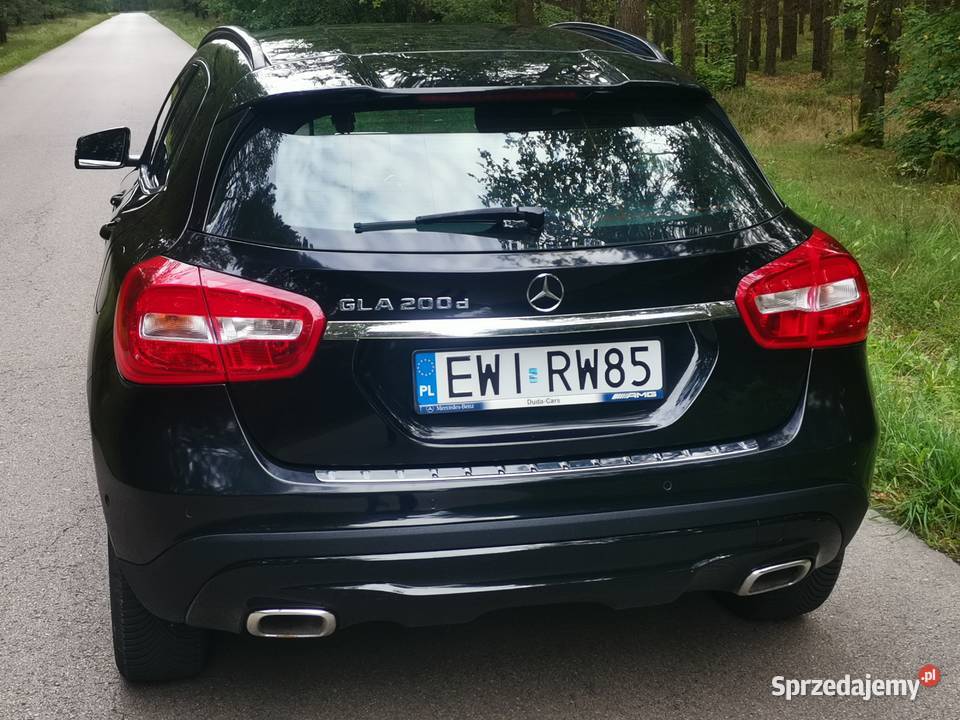 Mercedes gla 2018r możliwa zamiana wspomaganie kierownicy łódzkie Dzietrzniki