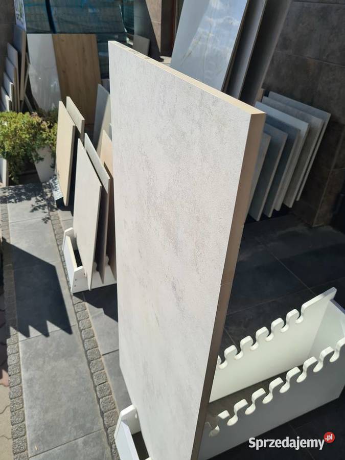 PŁYTKA gres TORANO WHITE KORATER 598X1198X20 Opoczno