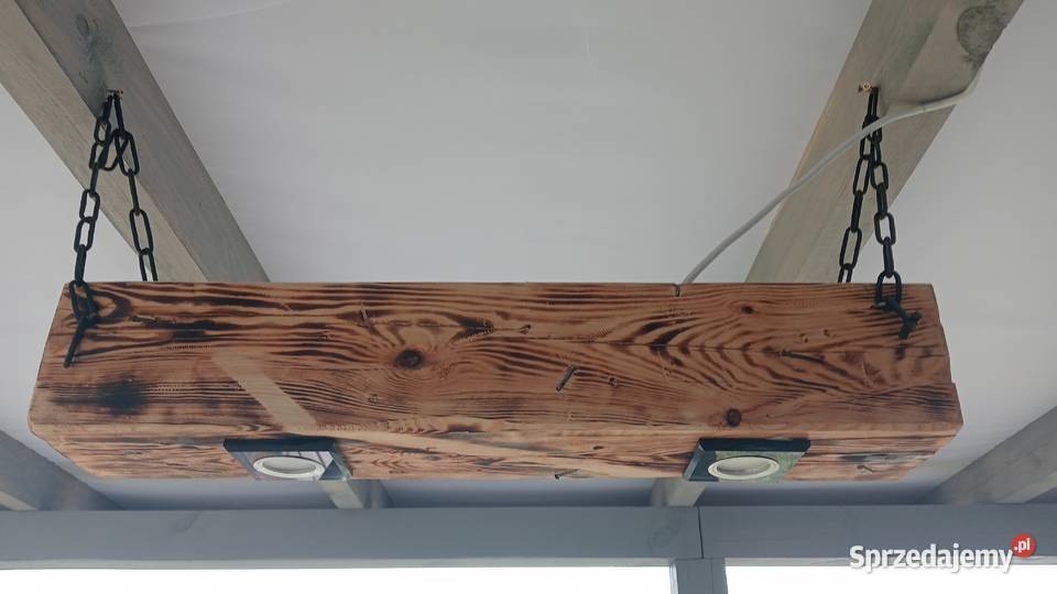 Lampa belka drewniana led Radom