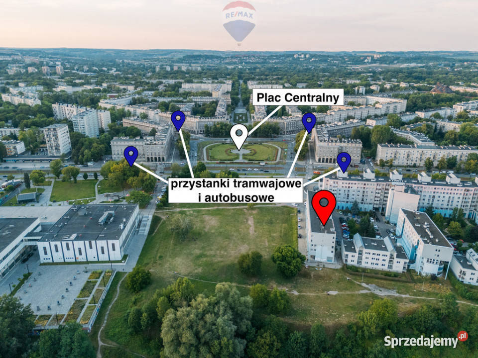 Lokal handlowo usługowy Nowa Huta NCK Kraków