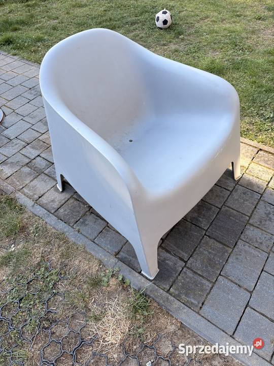 Fotel ogrodowy tarasowy Ikea skarpo szary śląskie Częstochowa