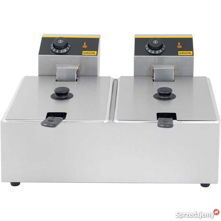 Dwukomorowa frytkownica smażalnica frytownica Częstochowa