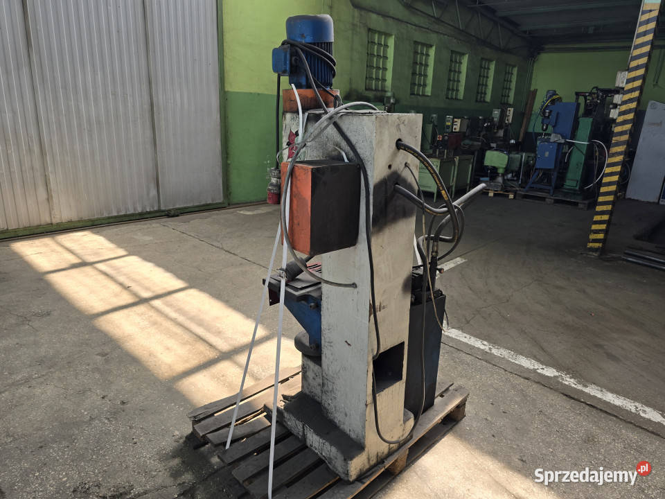 Hydrauliczna nitownica radialna nity stalowe pełny VAT Pozostałe wielkopolskie