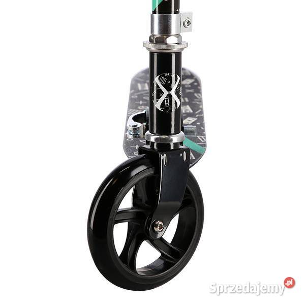 Hulajnoga Nils Extreme HD045 czarno zielona podkarpackie Dębica sprzedam