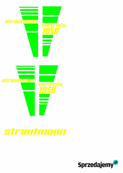 naklejki strautmann verti mix 1050