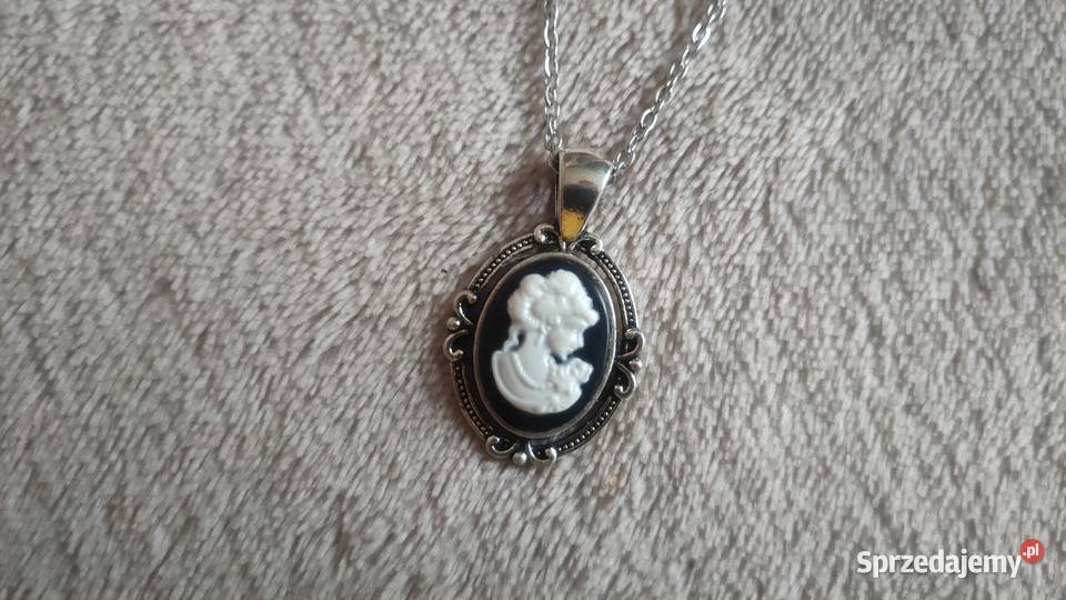 Wisior wisiorek naszyjnik kamea kobieta Tarnowskie Góry sprzedam