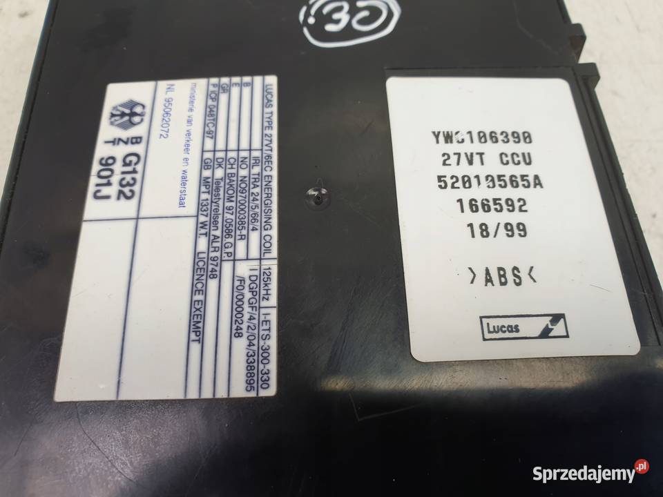 Land Rover Freelander 18 16V MODUŁ BSI 52010565A osobowe lubelskie Rudka