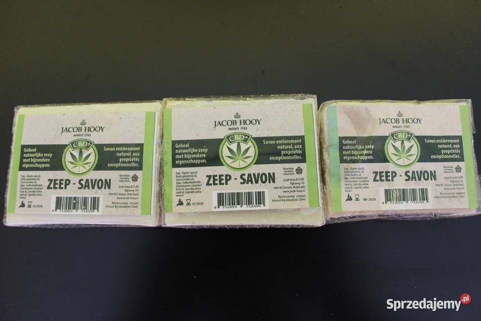 Naturalne mydło konopne CBD Jacob Hooy Łódź