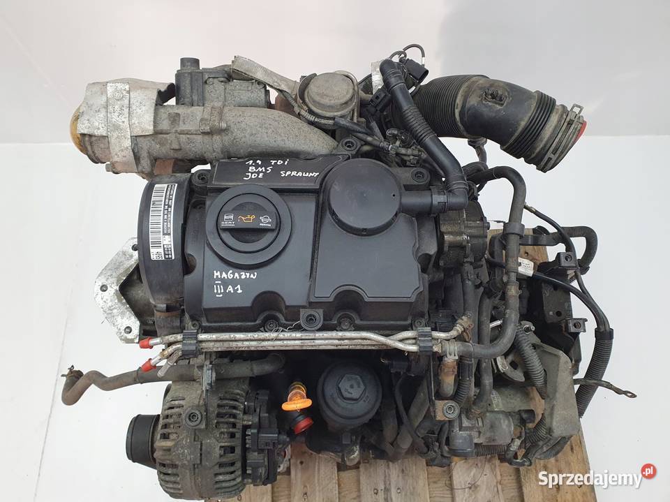 SILNIK KOMPLETNY VW Polo V 14 TDI 80 132 sprawny Rudka