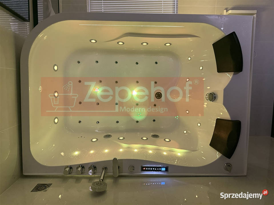 Wanna z hydromasażem LS7001 PRAWA prostokątna Wanny Grabówka sprzedam