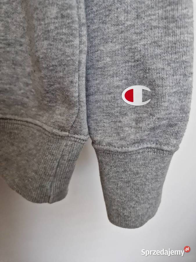 Champion Bluza z Kapturem kangurka M Szara Duże Kraków