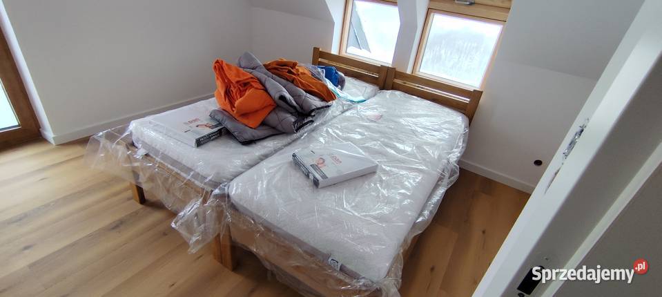 Nowoczesne łóżka z klasycznego drewna GrońWood małopolskie Łącko