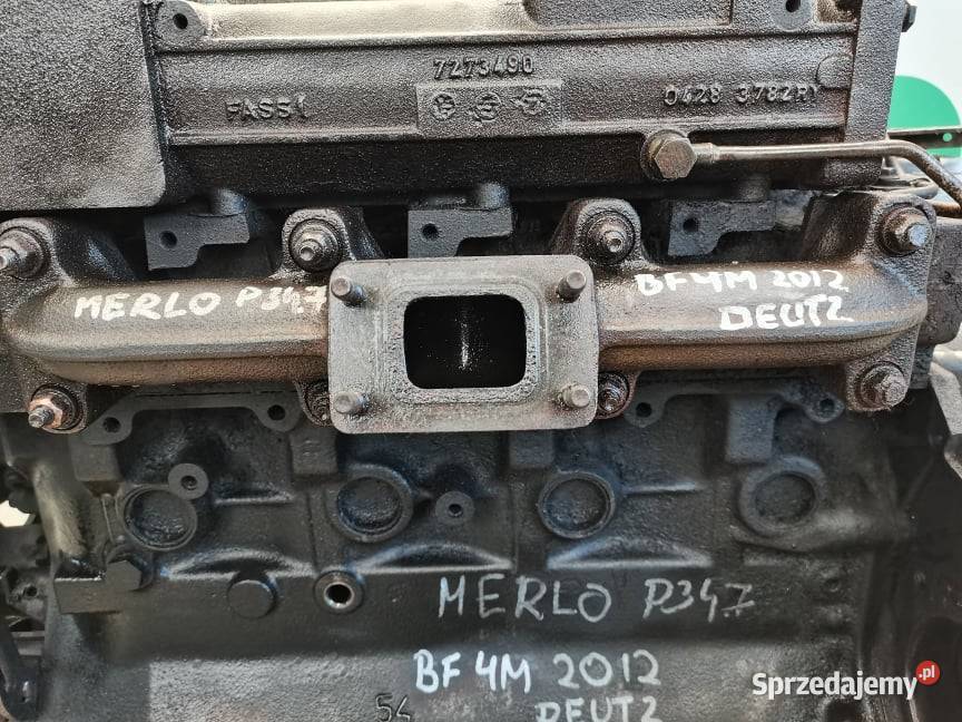 Kolektor wydechowy Merlo P 347 Deutz BF4M 2012 Wilkowo