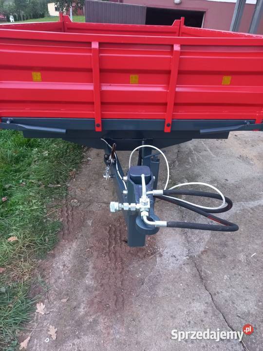 Przyczepa z kiprem na 3 strony Limanowa sprzedam