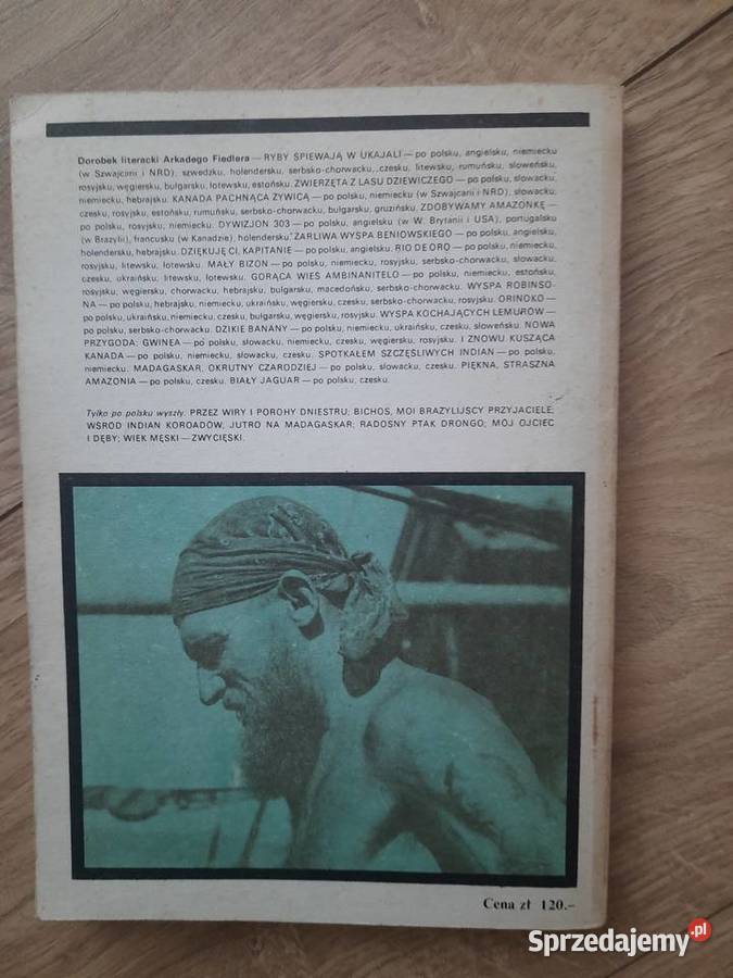 Arkady Fiedler Dziękuję ci kapitanie Proza i poezja mazowieckie Serock