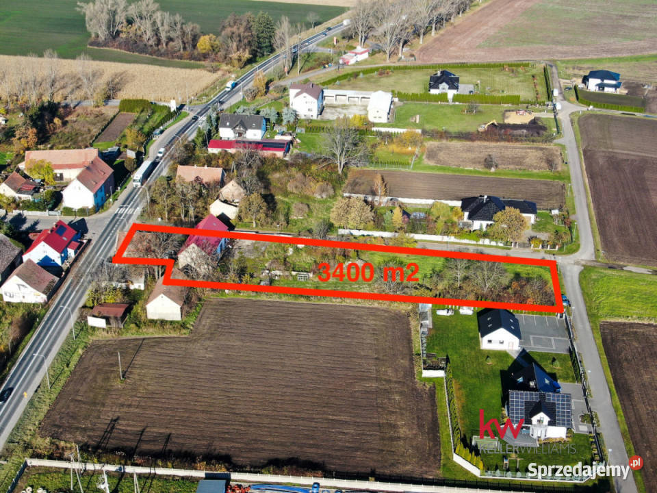 Grunt 3400m2 Cieszyce Akacjowa sprzedam