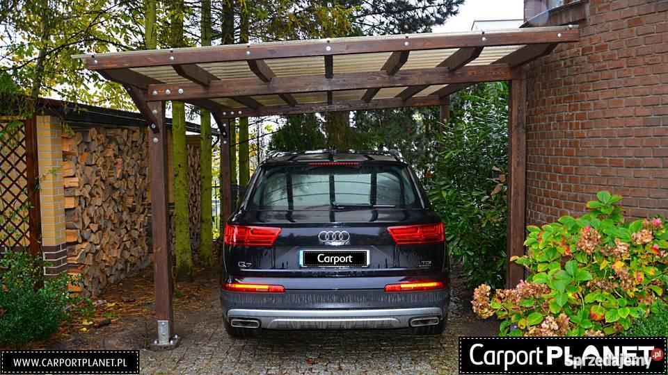 Wiata garażowa wiata samochodowa Gorzów