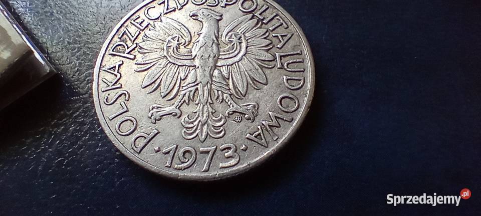 Stare monety 5 złotych 1973 normalna PRL Polska Lesko sprzedam