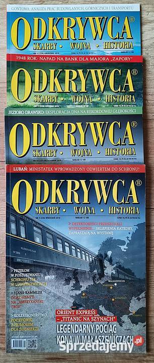 Odkrywca 1 do 12 kompletny rocznik 2018 r Rok wydania 2018 Czasopisma wielkopolskie Ostrów Wielkopolski