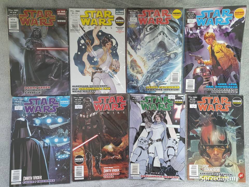 Star Wars Komiks zestaw 16 komiksów wyd Egmont pomorskie Gdynia