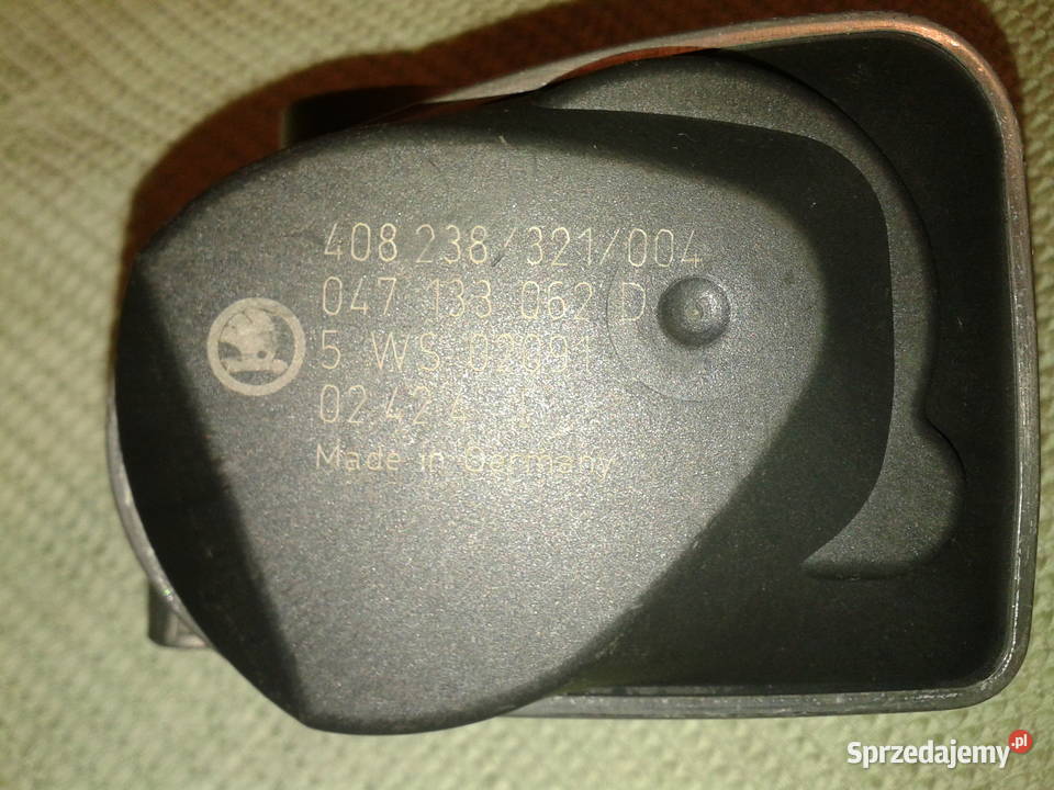 Przepustnica Orginał047 133 062 DSEAT SKODA VW osobowe Części samochodowe Gostynin
