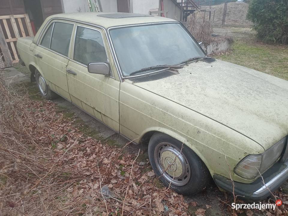 Mercedes W123 300D Automat 84 beczka clasyk Nowy Sącz