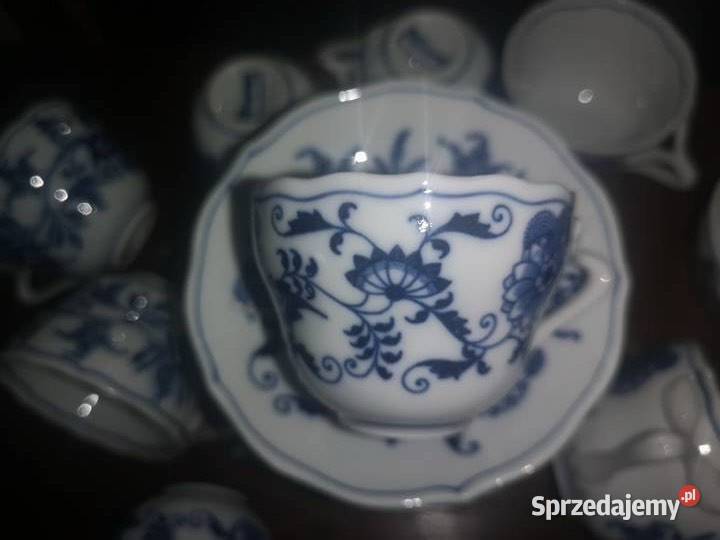 Filiżanka z wzorem cebulowym Blue Danube