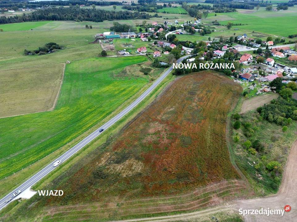 Działka budowlana Nowa Różanka warmińsko-mazurskie Kętrzyn