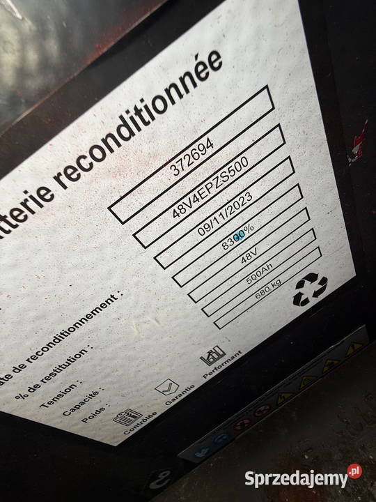 wózek widłowy elektryczny LINDE E16C Triplex Działoszyn