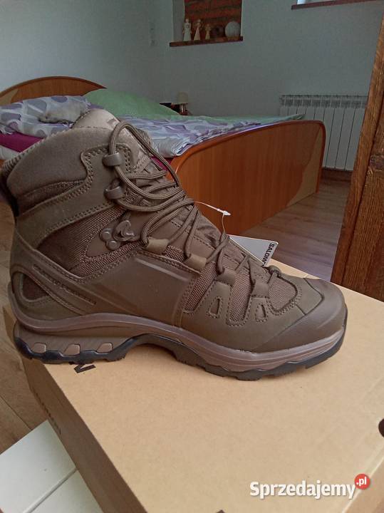 Buty trekkingowe męskie Salomony zielony Trekkingowe Kętrzyn