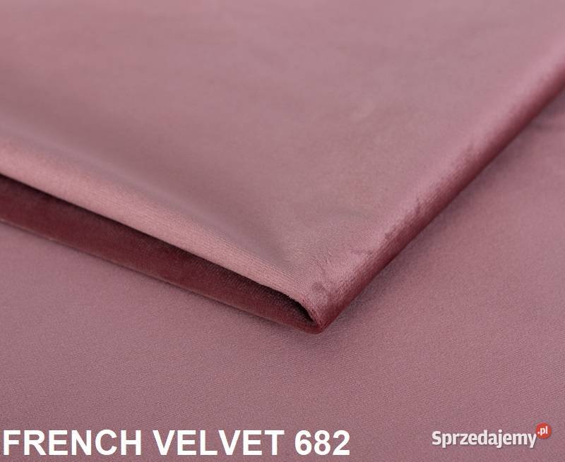 French velvet tkanina obiciowa meblowa Bytom