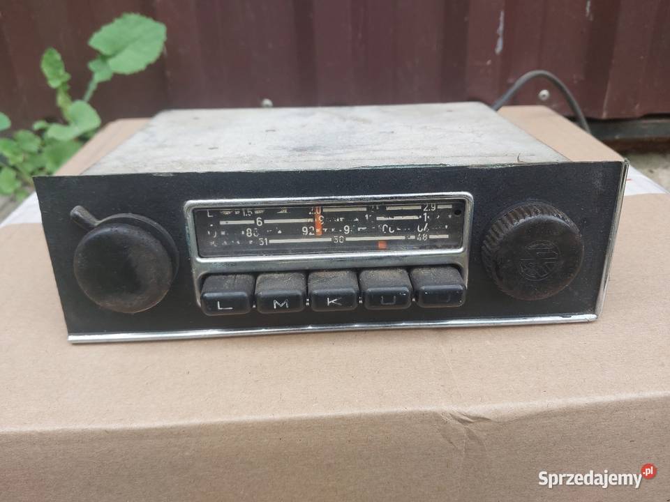 Stare Radio samochodowe Vw Garbus Wąwolnica