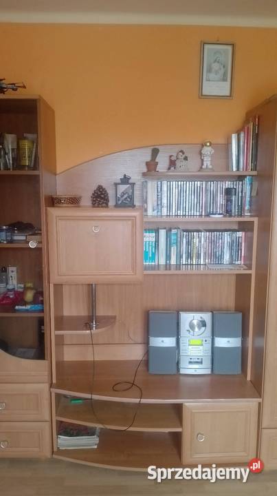 Meblościanka do salonu Czarzyzna