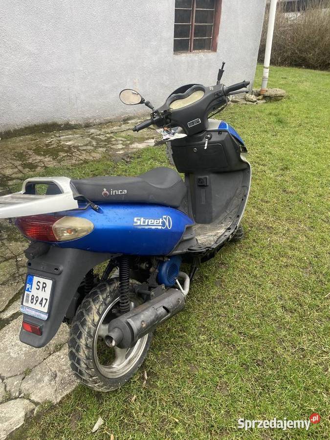 uszkodzony skuter 50 cc INCA HN50QT2B OKAZJA Bielsko-Biała